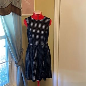 Ivy + Blu (Nordstrom) polkadot overlay dress